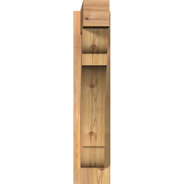 Olympic Block Smooth Outlooker, Western Red Cedar, 5 1/2W X 18D X 26H